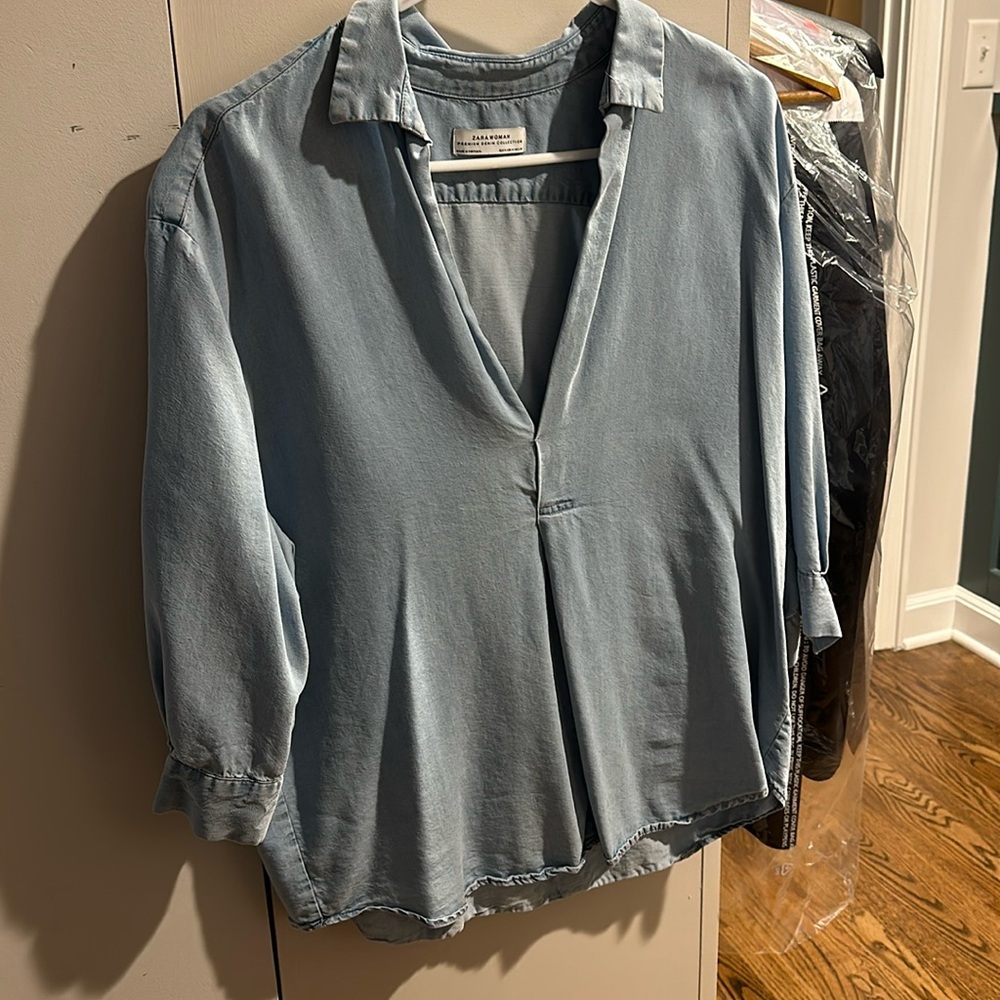 Zara Woman premium denim collection